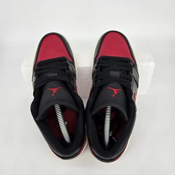 New Nike Air Jordan 1 Low 'Bred Sail' Women's Shoes Size 6