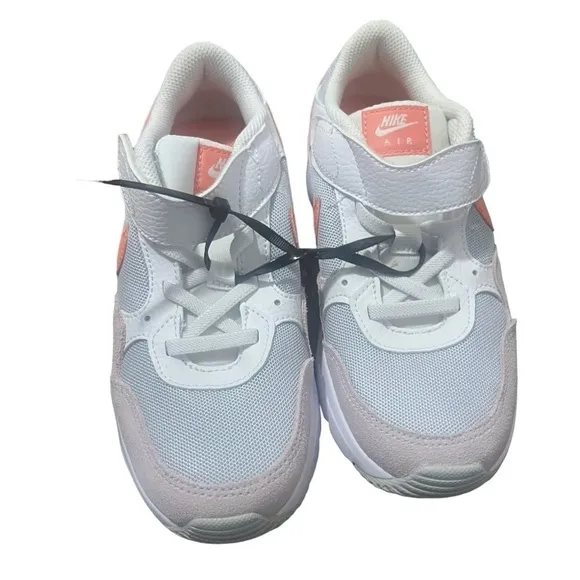 NEW Nike Air Max SC White Crimson Bliss Size 2.5Y