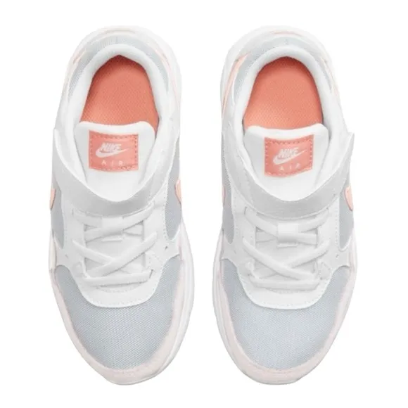 NEW Nike Air Max SC White Crimson Bliss Size 2.5Y
