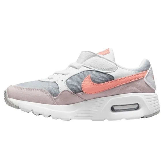 NEW Nike Air Max SC White Crimson Bliss Size 2.5Y