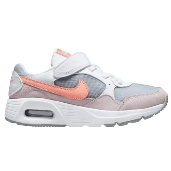 NEW Nike Air Max SC White Crimson Bliss Size 2.5Y