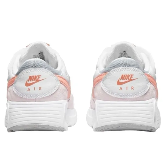 NEW Nike Air Max SC White Crimson Bliss Size 2.5Y