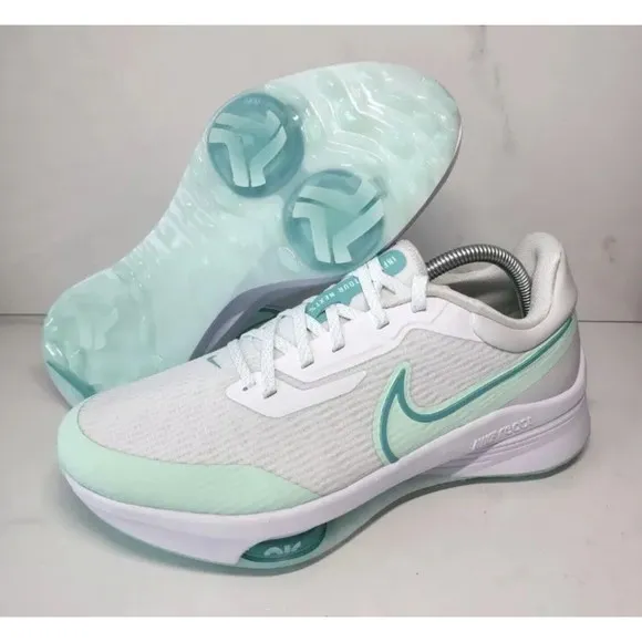 New Nike Air Zoom Infinity Tour NEXT% Golf Shoes DC5221-143 White Mint Foam Sz 9