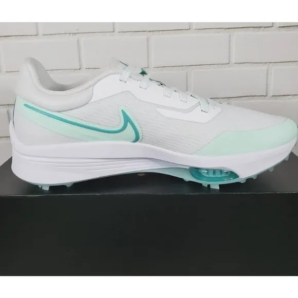 New Nike Air Zoom Infinity Tour NEXT% Golf Shoes DC5221-143 White Mint Foam Sz 9