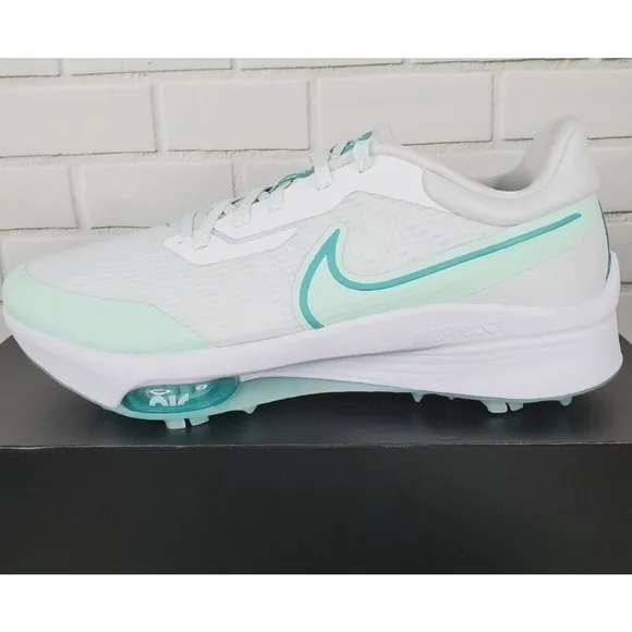 New Nike Air Zoom Infinity Tour NEXT% Golf Shoes DC5221-143 White Mint Foam Sz 9