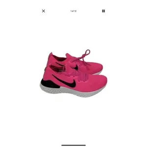NEW Nike Epic React Flyknit 2 Women 7 Pink Blast Running Shoes BQ8927-601