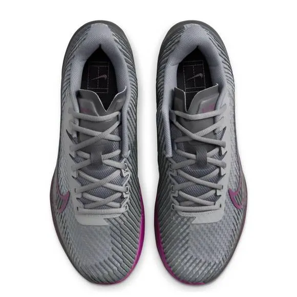 NEW NIKE men's air zoom vapor 11 hard court tennis shoes in smoke grey/black/dar