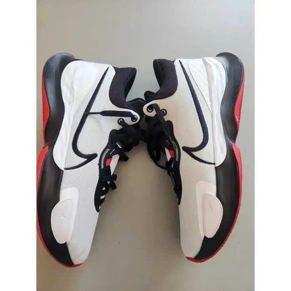 New Nike Renew Elevate III 3 Basketball Shoes White Black Gym Red Size 13