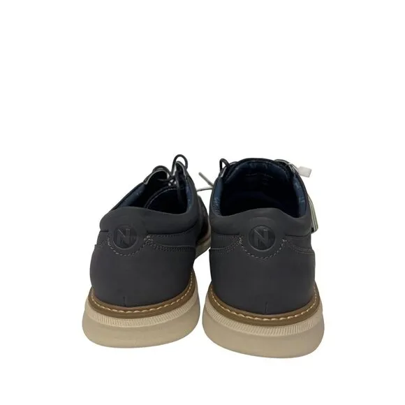 NEW! Nunn Bush Chase Oxford Navy Blue Lace Up Men's Shoes Size 8