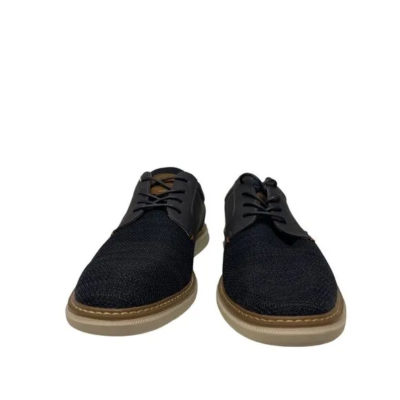 NEW! Nunn Bush Chase Oxford Navy Blue Lace Up Men's Shoes Size 8