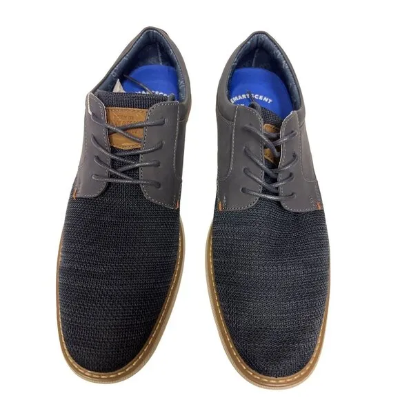 NEW! Nunn Bush Chase Oxford Navy Blue Lace Up Men's Shoes Size 8