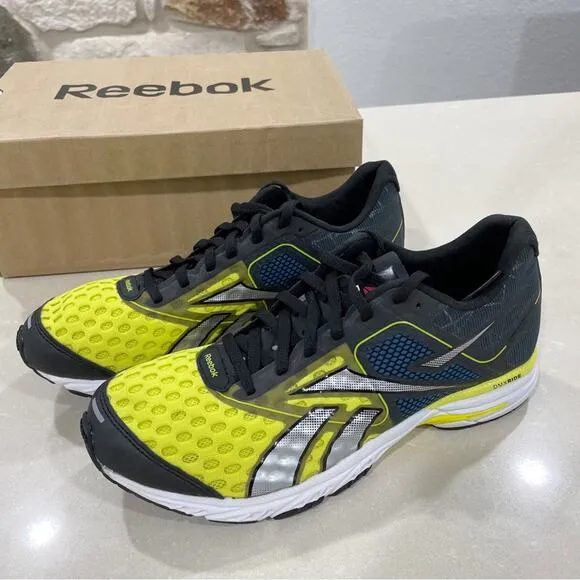 NEW Reebok One Taikan Racer Running Shoes Sneakers Black Green Silver Blue 8