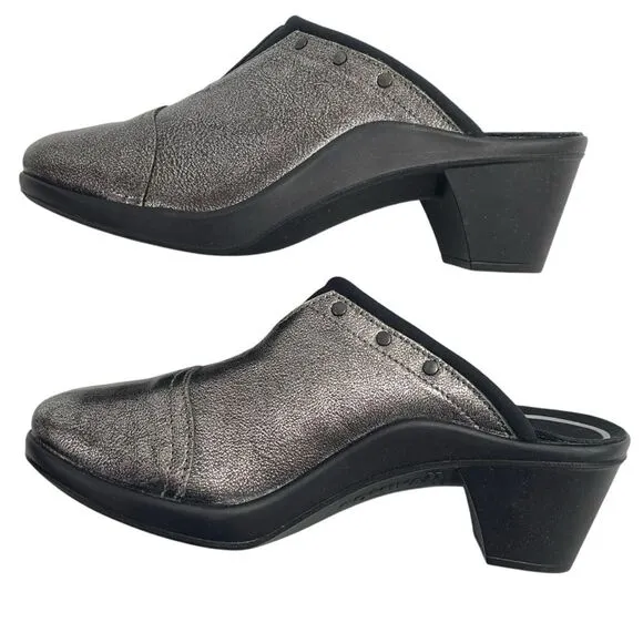 NEW Romika Mokassetta 271 Leather Mules Clogs Shoes Women’s Size EU 37