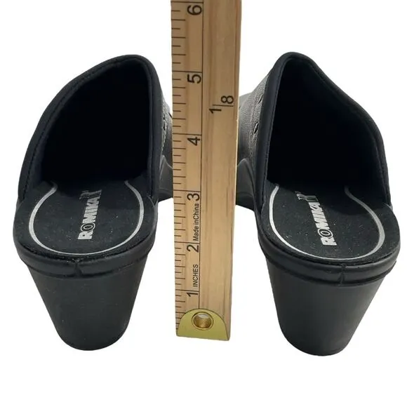 NEW Romika Mokassetta 271 Leather Mules Clogs Shoes Women’s Size EU 37