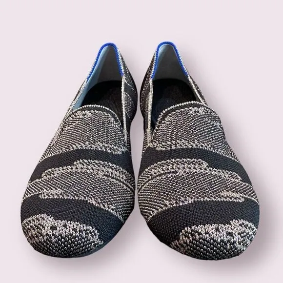 NEW Rothy's The Loafer Women's Golden Shimmer Slip on Flat Shoes (6)