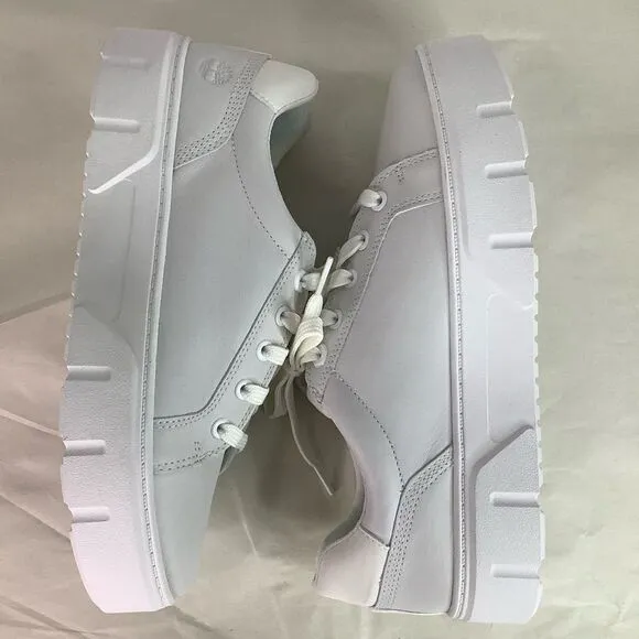 NEW! Timberland Laurel Court Low Lace-Up White Women’s Sneaker Sz 9.5 or 10