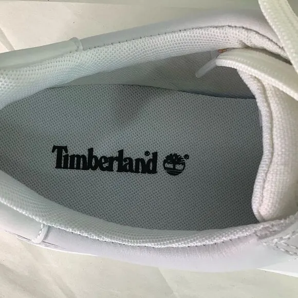 NEW! Timberland Laurel Court Low Lace-Up White Women’s Sneaker Sz 9.5 or 10
