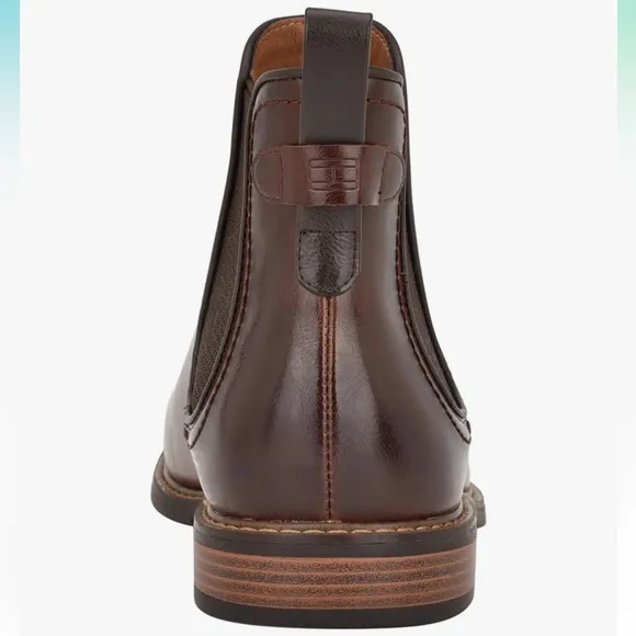 NEW Tommy Hilfiger Men’s Vitus Boot in Cognac, Size EU 41/US 8