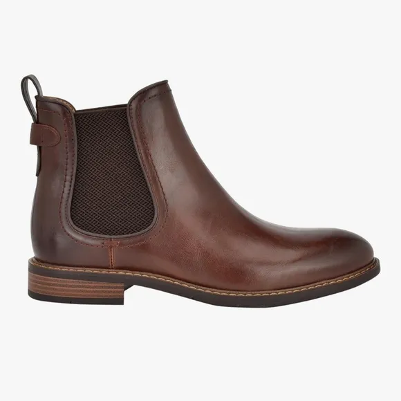 NEW Tommy Hilfiger Men’s Vitus Boot in Cognac, Size EU 41/US 8