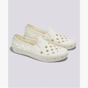 New Vans Unisex Slip On TRK White Shoes Size 11, 12