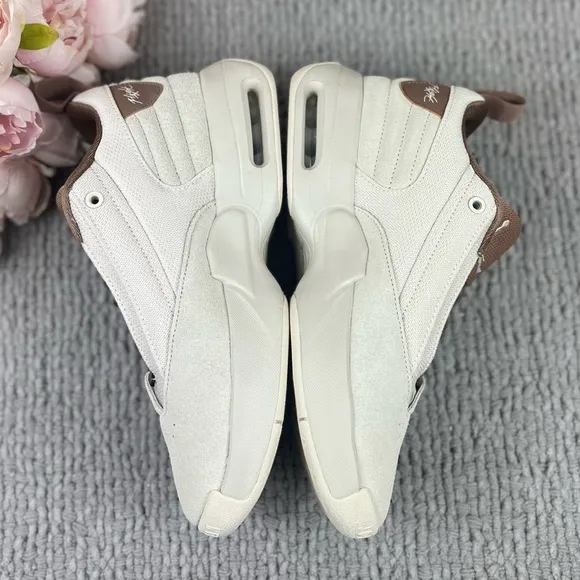 NEW Womens Size 8 Nike Jordan Max Aura 6 Legend Light Brown Archaeo Suede Shoes