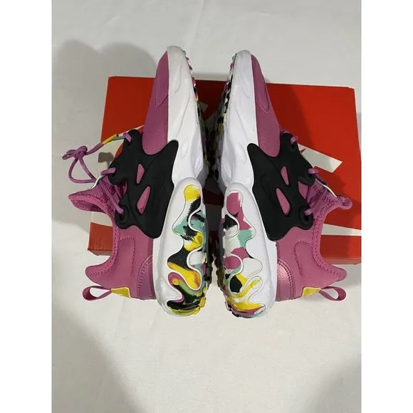 New Youth Size 5Y Pink Nike React Presto MC (GS) Running Shoes CD8138 600
