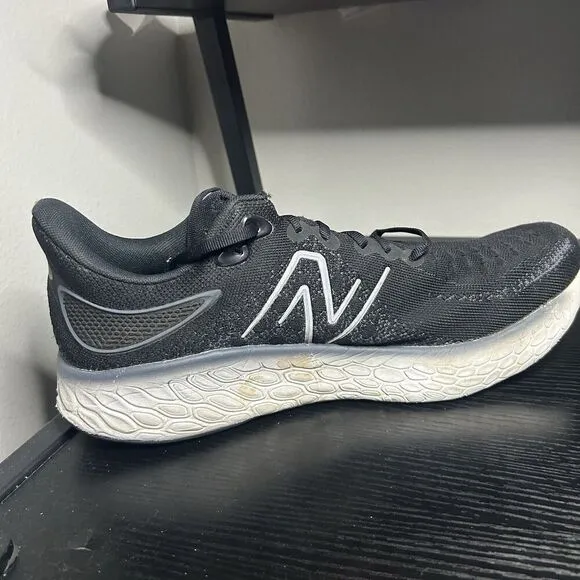 New Balance Fresh Foam X 1080v12 Shoes Size 12.5 D Black White Running M1080B12