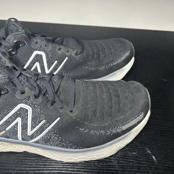 New Balance Fresh Foam X 1080v12 Shoes Size 12.5 D Black White Running M1080B12