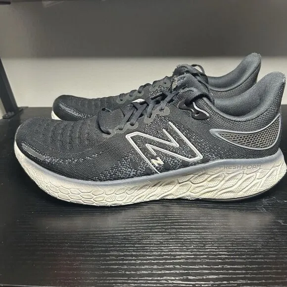 New Balance Fresh Foam X 1080v12 Shoes Size 12.5 D Black White Running M1080B12