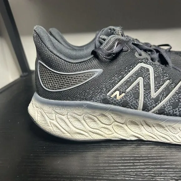 New Balance Fresh Foam X 1080v12 Shoes Size 12.5 D Black White Running M1080B12