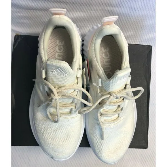 NIB Adidas Juniors Alphabounce Croff Ivory Running Sneakers Size 6