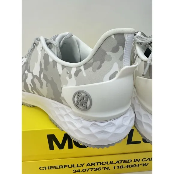 NIB G/FORE MG4  Camo Golf Shoes SNO Snow Men's Size 12