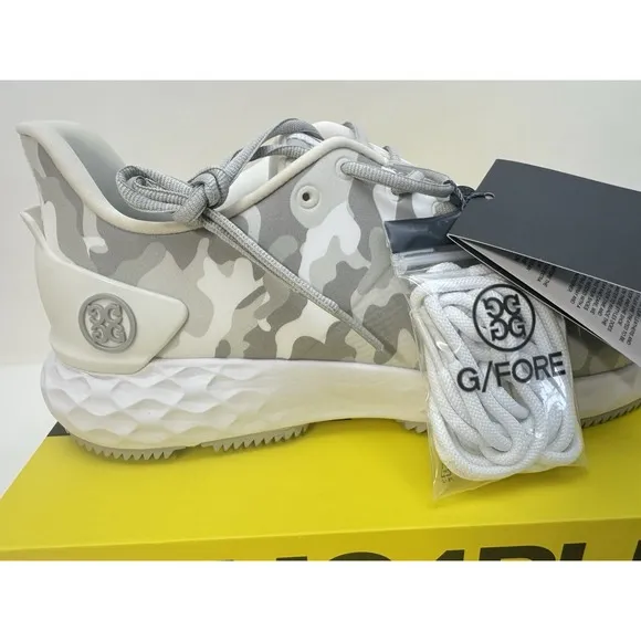 NIB G/FORE MG4  Camo Golf Shoes SNO Snow Men's Size 12
