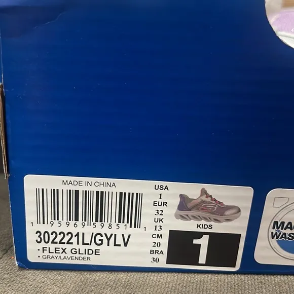 NIB GIRLS' SKECHERS FLEX GLIDE SLIP-INS RUNNING SHOES*