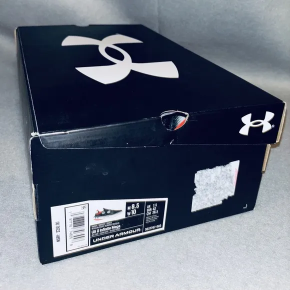 NIB UA Under Armour HOVR  Speedland Infinite Mega Running Shoes Men 8.5 Women 10