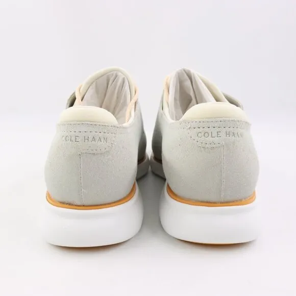 NIDB Cole Haan 2.ZEROGRAND Laser Wingtip Lined Oxfords in Oyster Mushroom US 8.5