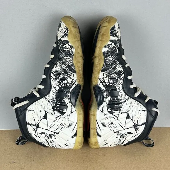 Nike Air Foamposite One GS Shattered Backboard Athletic Shoes Youth 6Y Black
