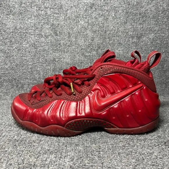 Nike Air Foamposite Pro 624041-603 Men's US 11 Sneakers Gym Red Black Shoes