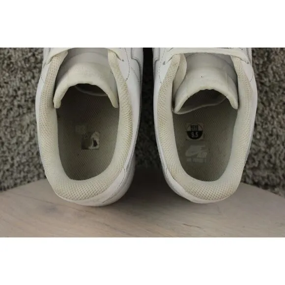 Nike Air Force 1 '07 Low Sneakers Men 9.5 Triple White Athletic Shoes CW2288-111