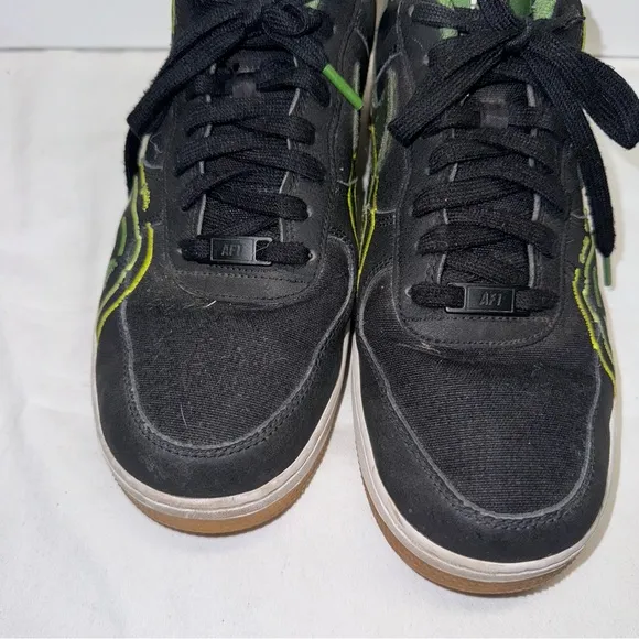 Nike Air Force 1 '07 LV8 'NY vs NY' Black Green DV2123-001 Men's Size 10.5