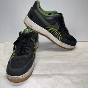 Nike Air Force 1 '07 LV8 'NY vs NY' Black Green DV2123-001 Men's Size 10.5