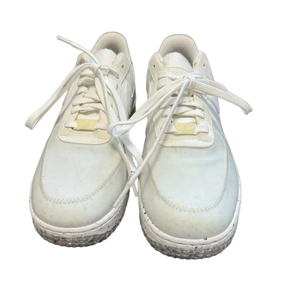 Nike Air Force 1 Crater White Athletic Lace Up Women’s Shoes Size 9 CT1986-100