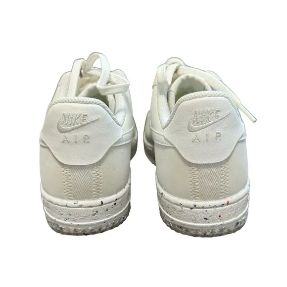 Nike Air Force 1 Crater White Athletic Lace Up Women’s Shoes Size 9 CT1986-100
