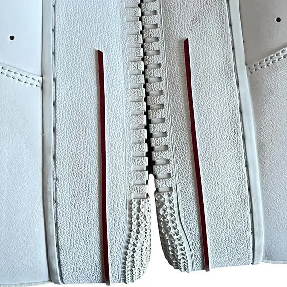 Nike Air Force 1 Low A02423-102 White/ Gym Red Leather Shoes Men 15