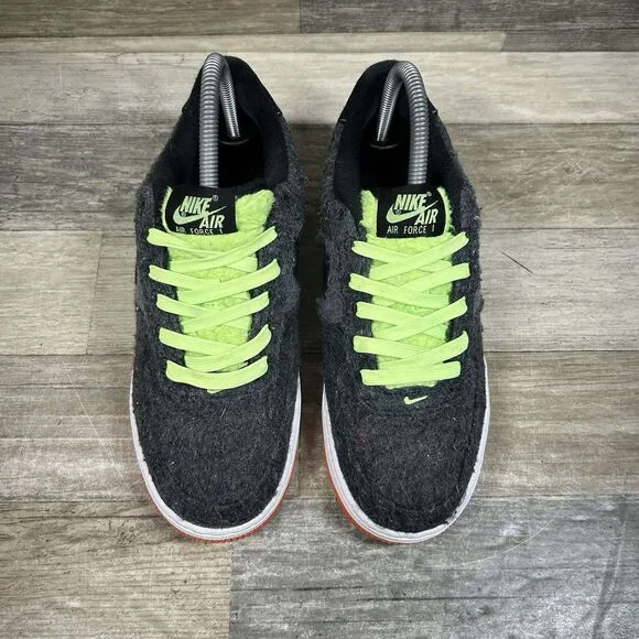 Nike Air Force 1 LV8 GS Shoes Youth 5.5Y Black Ghost Green DZ5187-001