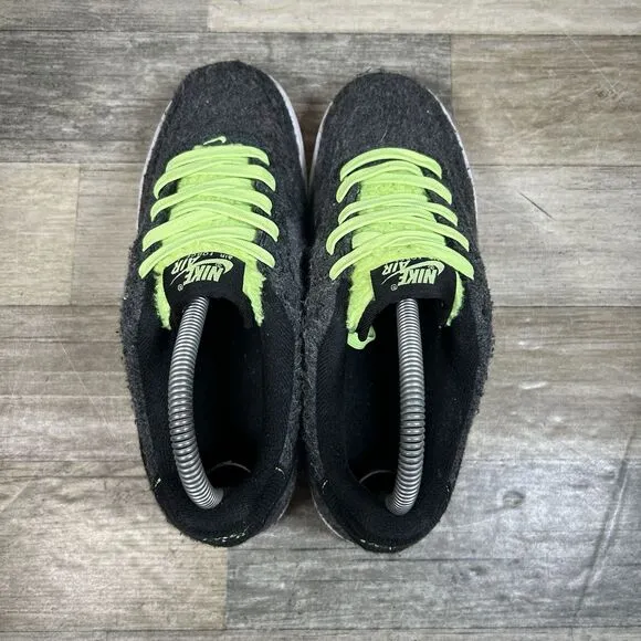 Nike Air Force 1 LV8 GS Shoes Youth 5.5Y Black Ghost Green DZ5187-001