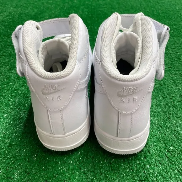 Nike Air Force 1 Mid White Mens Shoes CW2289-111 NEW* Sz 10.5