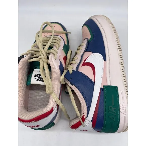 Nike Air Force 1 Shadow Low Mystic Navy Women’s Sneakers Size 9