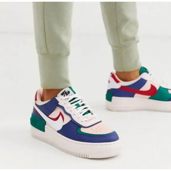 Nike Air Force 1 Shadow Low Mystic Navy Women’s Sneakers Size 9