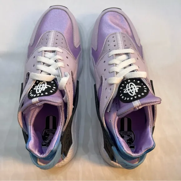 Nike Air Huarache Lilac/Barely Grape Running Shoes DZ5207-500 Women’s Size 9.5